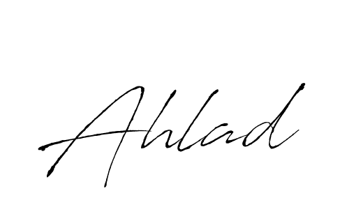 Make a beautiful signature design for name Ahlad. Use this online signature maker to create a handwritten signature for free. Ahlad signature style 6 images and pictures png