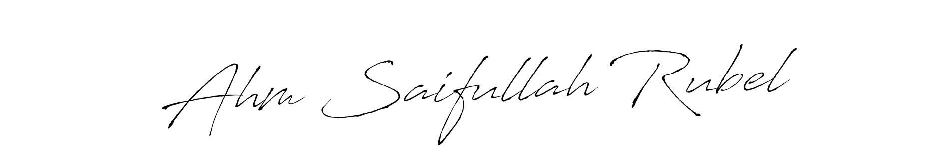This is the best signature style for the Ahm Saifullah Rubel name. Also you like these signature font (Antro_Vectra). Mix name signature. Ahm Saifullah Rubel signature style 6 images and pictures png