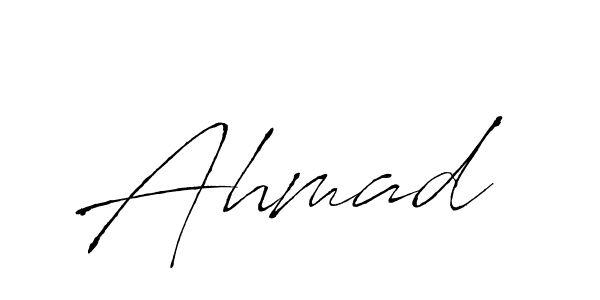 Make a beautiful signature design for name Ahmad . With this signature (Antro_Vectra) style, you can create a handwritten signature for free. Ahmad  signature style 6 images and pictures png