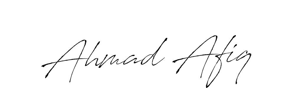 It looks lik you need a new signature style for name Ahmad Afiq. Design unique handwritten (Antro_Vectra) signature with our free signature maker in just a few clicks. Ahmad Afiq signature style 6 images and pictures png