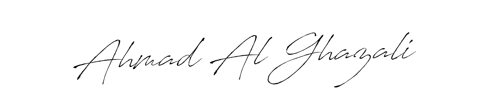 Use a signature maker to create a handwritten signature online. With this signature software, you can design (Antro_Vectra) your own signature for name Ahmad Al Ghazali. Ahmad Al Ghazali signature style 6 images and pictures png