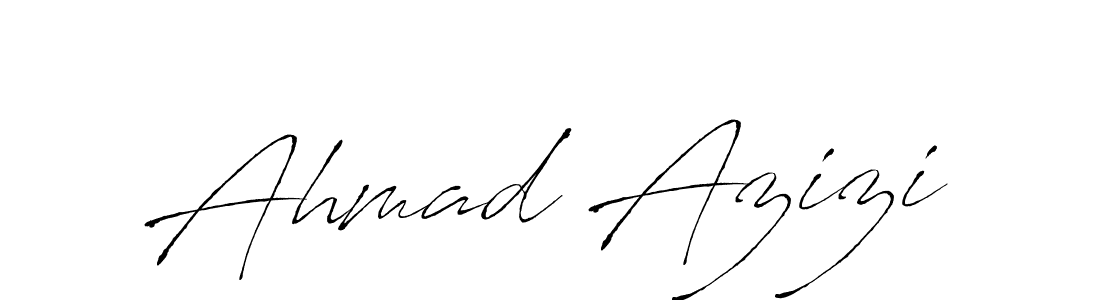 Design your own signature with our free online signature maker. With this signature software, you can create a handwritten (Antro_Vectra) signature for name Ahmad Azizi. Ahmad Azizi signature style 6 images and pictures png
