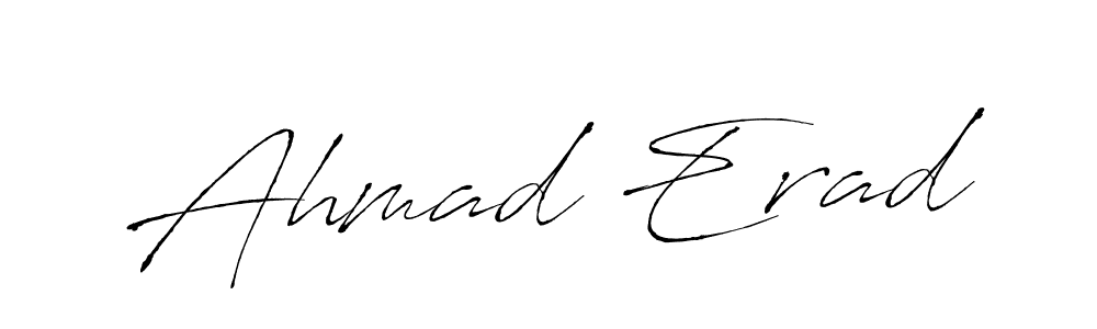 Similarly Antro_Vectra is the best handwritten signature design. Signature creator online .You can use it as an online autograph creator for name Ahmad Erad. Ahmad Erad signature style 6 images and pictures png
