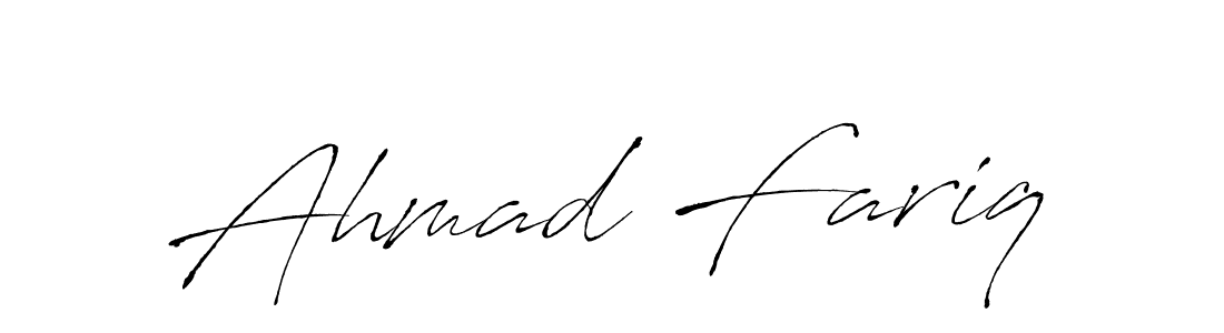 Ahmad Fariq stylish signature style. Best Handwritten Sign (Antro_Vectra) for my name. Handwritten Signature Collection Ideas for my name Ahmad Fariq. Ahmad Fariq signature style 6 images and pictures png