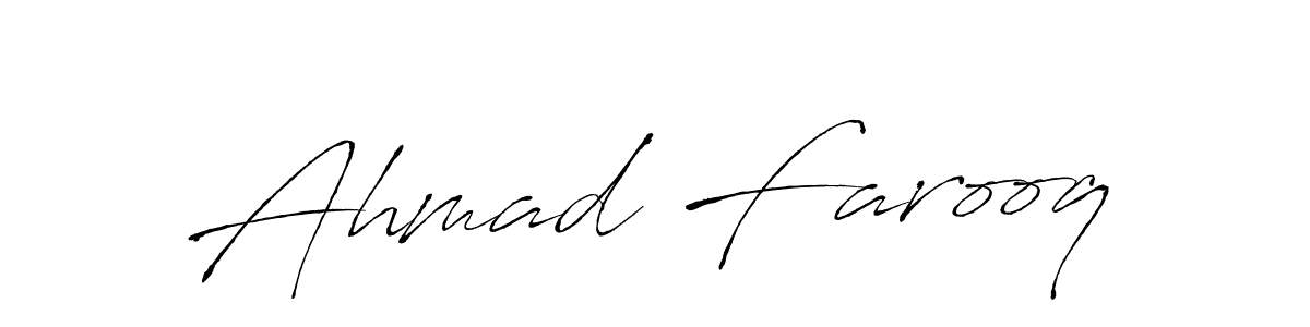 Antro_Vectra is a professional signature style that is perfect for those who want to add a touch of class to their signature. It is also a great choice for those who want to make their signature more unique. Get Ahmad Farooq name to fancy signature for free. Ahmad Farooq signature style 6 images and pictures png