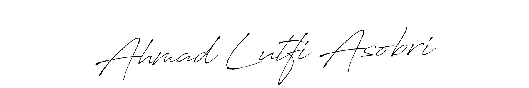 Once you've used our free online signature maker to create your best signature Antro_Vectra style, it's time to enjoy all of the benefits that Ahmad Lutfi Asobri name signing documents. Ahmad Lutfi Asobri signature style 6 images and pictures png