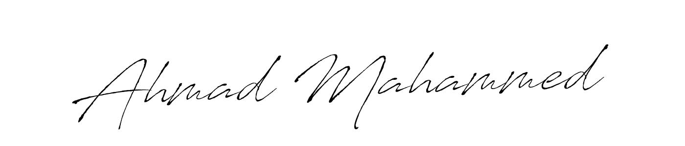 You should practise on your own different ways (Antro_Vectra) to write your name (Ahmad Mahammed) in signature. don't let someone else do it for you. Ahmad Mahammed signature style 6 images and pictures png