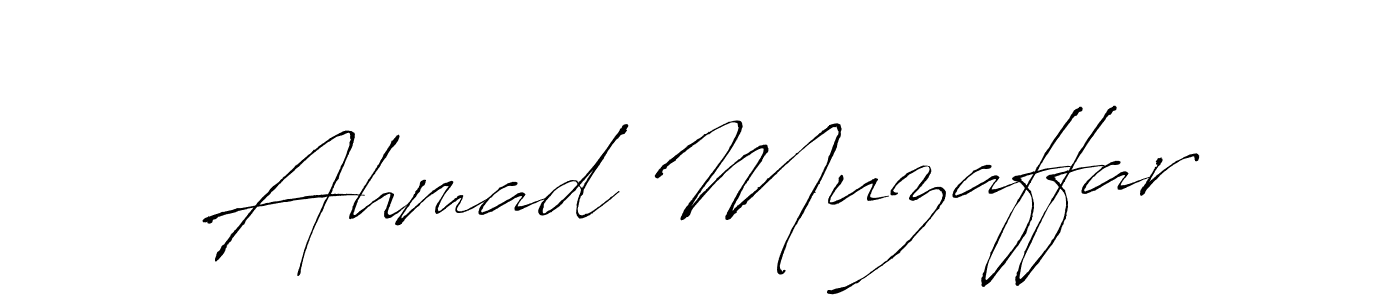 How to make Ahmad Muzaffar signature? Antro_Vectra is a professional autograph style. Create handwritten signature for Ahmad Muzaffar name. Ahmad Muzaffar signature style 6 images and pictures png