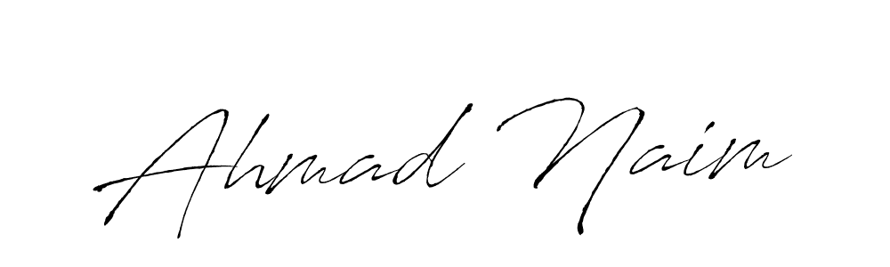 Use a signature maker to create a handwritten signature online. With this signature software, you can design (Antro_Vectra) your own signature for name Ahmad Naim. Ahmad Naim signature style 6 images and pictures png