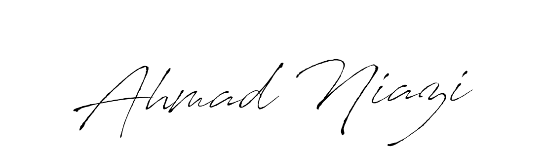 This is the best signature style for the Ahmad Niazi name. Also you like these signature font (Antro_Vectra). Mix name signature. Ahmad Niazi signature style 6 images and pictures png