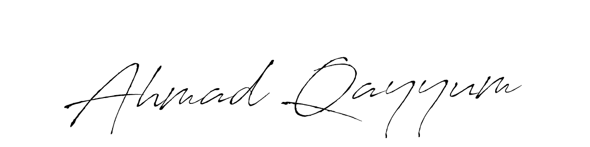 It looks lik you need a new signature style for name Ahmad Qayyum. Design unique handwritten (Antro_Vectra) signature with our free signature maker in just a few clicks. Ahmad Qayyum signature style 6 images and pictures png