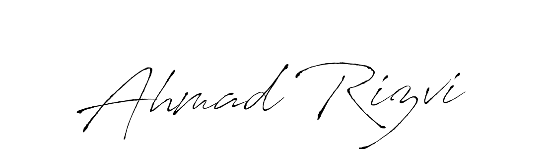 It looks lik you need a new signature style for name Ahmad Rizvi. Design unique handwritten (Antro_Vectra) signature with our free signature maker in just a few clicks. Ahmad Rizvi signature style 6 images and pictures png