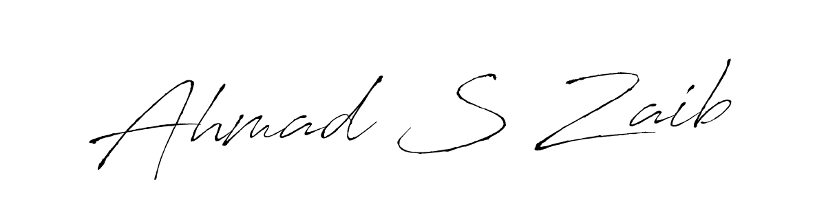 Once you've used our free online signature maker to create your best signature Antro_Vectra style, it's time to enjoy all of the benefits that Ahmad S Zaib name signing documents. Ahmad S Zaib signature style 6 images and pictures png