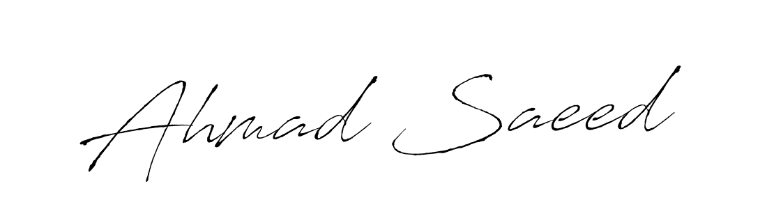 You can use this online signature creator to create a handwritten signature for the name Ahmad Saeed. This is the best online autograph maker. Ahmad Saeed signature style 6 images and pictures png