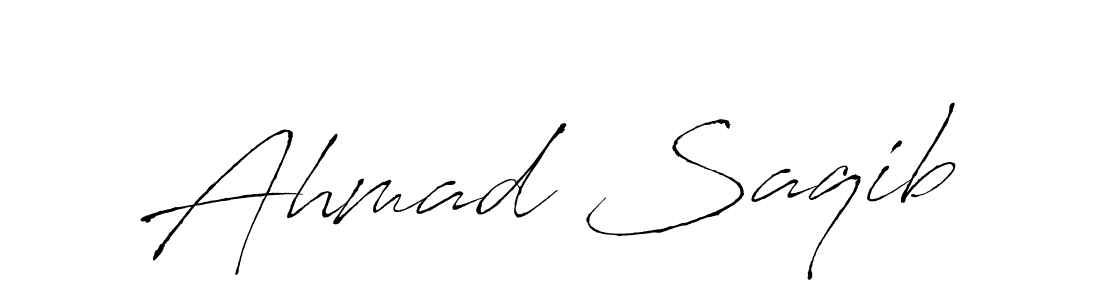 It looks lik you need a new signature style for name Ahmad Saqib. Design unique handwritten (Antro_Vectra) signature with our free signature maker in just a few clicks. Ahmad Saqib signature style 6 images and pictures png