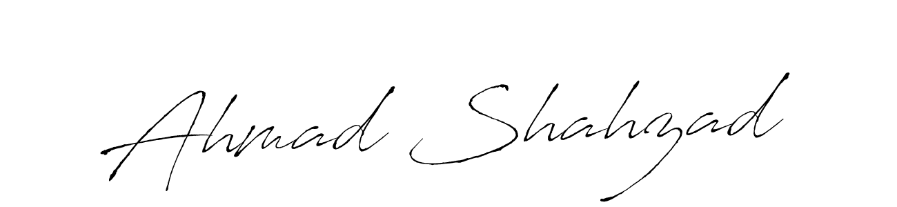 Create a beautiful signature design for name Ahmad Shahzad. With this signature (Antro_Vectra) fonts, you can make a handwritten signature for free. Ahmad Shahzad signature style 6 images and pictures png