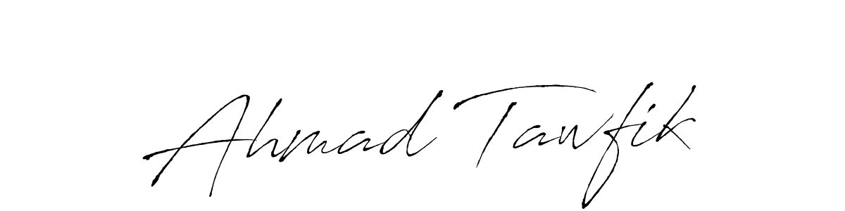 if you are searching for the best signature style for your name Ahmad Tawfik. so please give up your signature search. here we have designed multiple signature styles  using Antro_Vectra. Ahmad Tawfik signature style 6 images and pictures png