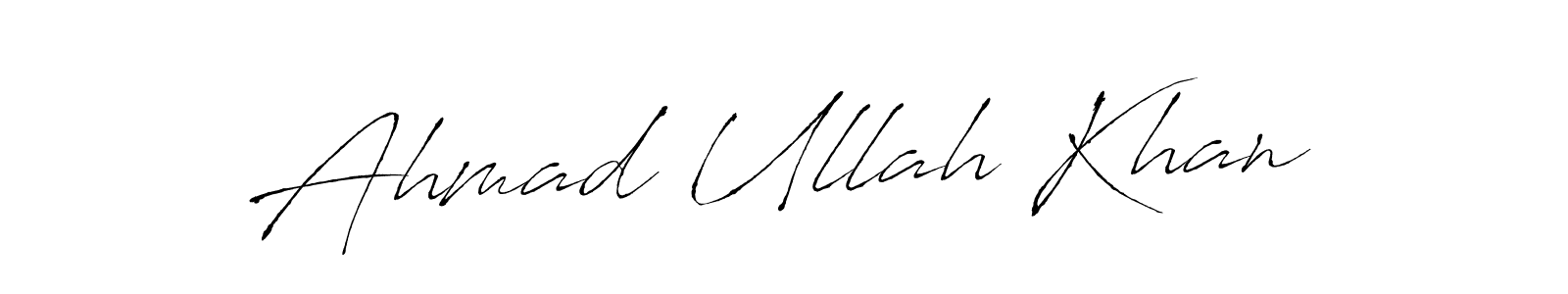 Also You can easily find your signature by using the search form. We will create Ahmad Ullah Khan name handwritten signature images for you free of cost using Antro_Vectra sign style. Ahmad Ullah Khan signature style 6 images and pictures png