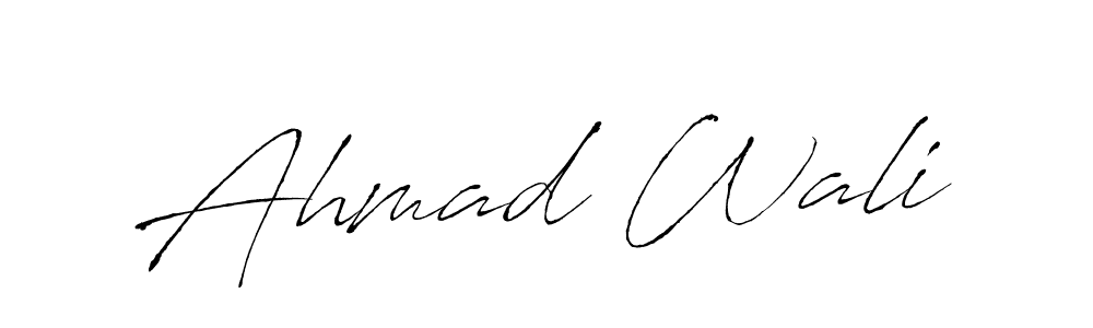 How to make Ahmad Wali signature? Antro_Vectra is a professional autograph style. Create handwritten signature for Ahmad Wali name. Ahmad Wali signature style 6 images and pictures png