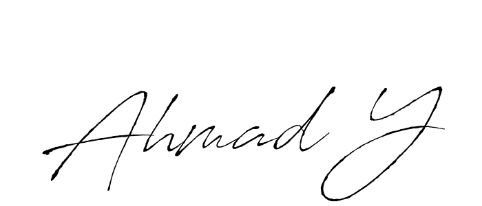 You can use this online signature creator to create a handwritten signature for the name Ahmad Y. This is the best online autograph maker. Ahmad Y signature style 6 images and pictures png