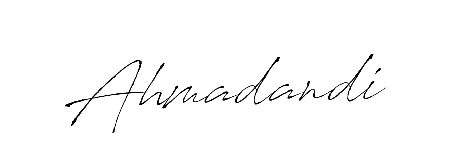 Make a beautiful signature design for name Ahmadandi. Use this online signature maker to create a handwritten signature for free. Ahmadandi signature style 6 images and pictures png