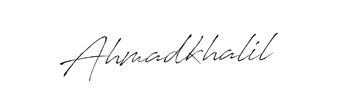 You should practise on your own different ways (Antro_Vectra) to write your name (Ahmadkhalil) in signature. don't let someone else do it for you. Ahmadkhalil signature style 6 images and pictures png