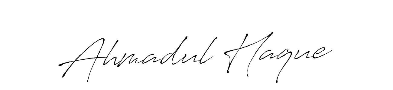 You should practise on your own different ways (Antro_Vectra) to write your name (Ahmadul Haque) in signature. don't let someone else do it for you. Ahmadul Haque signature style 6 images and pictures png