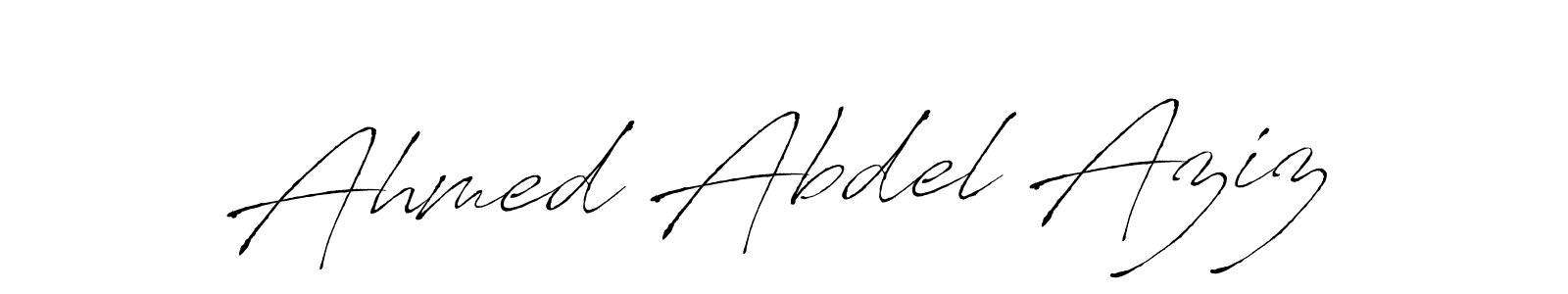 Also we have Ahmed Abdel Aziz name is the best signature style. Create professional handwritten signature collection using Antro_Vectra autograph style. Ahmed Abdel Aziz signature style 6 images and pictures png