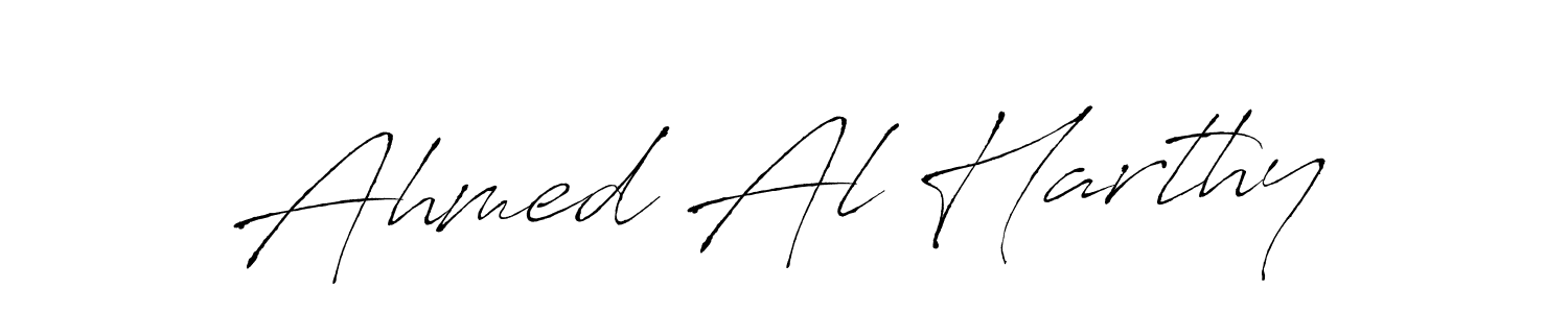 Make a beautiful signature design for name Ahmed Al Harthy. With this signature (Antro_Vectra) style, you can create a handwritten signature for free. Ahmed Al Harthy signature style 6 images and pictures png