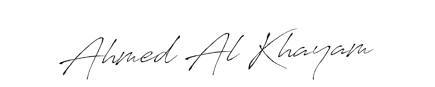 Also we have Ahmed Al Khayam name is the best signature style. Create professional handwritten signature collection using Antro_Vectra autograph style. Ahmed Al Khayam signature style 6 images and pictures png