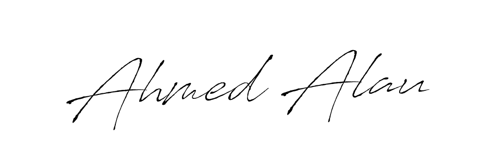 You can use this online signature creator to create a handwritten signature for the name Ahmed Alau. This is the best online autograph maker. Ahmed Alau signature style 6 images and pictures png