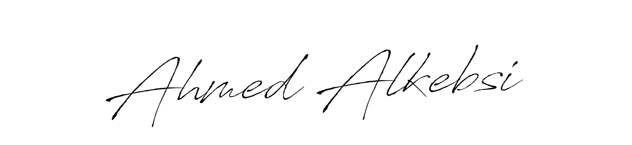 You should practise on your own different ways (Antro_Vectra) to write your name (Ahmed Alkebsi) in signature. don't let someone else do it for you. Ahmed Alkebsi signature style 6 images and pictures png