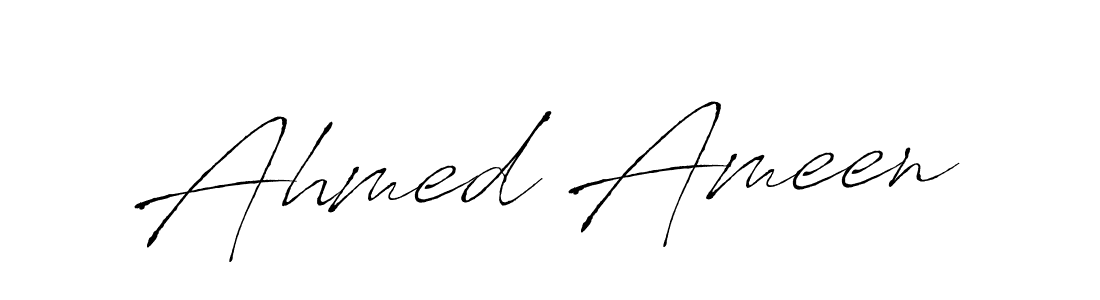 Use a signature maker to create a handwritten signature online. With this signature software, you can design (Antro_Vectra) your own signature for name Ahmed Ameen. Ahmed Ameen signature style 6 images and pictures png