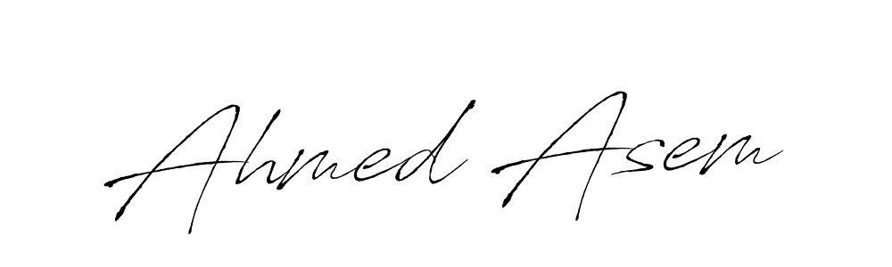 How to make Ahmed Asem signature? Antro_Vectra is a professional autograph style. Create handwritten signature for Ahmed Asem name. Ahmed Asem signature style 6 images and pictures png