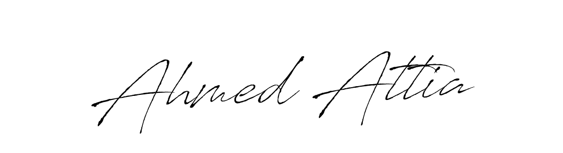 It looks lik you need a new signature style for name Ahmed Attia. Design unique handwritten (Antro_Vectra) signature with our free signature maker in just a few clicks. Ahmed Attia signature style 6 images and pictures png
