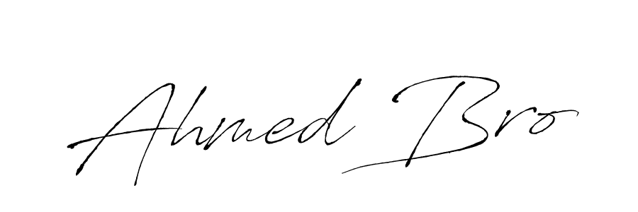 Make a beautiful signature design for name Ahmed Bro. With this signature (Antro_Vectra) style, you can create a handwritten signature for free. Ahmed Bro signature style 6 images and pictures png