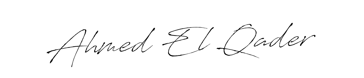 The best way (Antro_Vectra) to make a short signature is to pick only two or three words in your name. The name Ahmed El Qader include a total of six letters. For converting this name. Ahmed El Qader signature style 6 images and pictures png