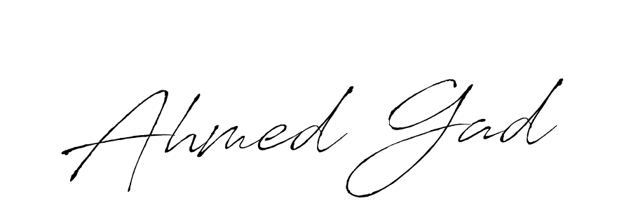 Make a beautiful signature design for name Ahmed Gad. Use this online signature maker to create a handwritten signature for free. Ahmed Gad signature style 6 images and pictures png