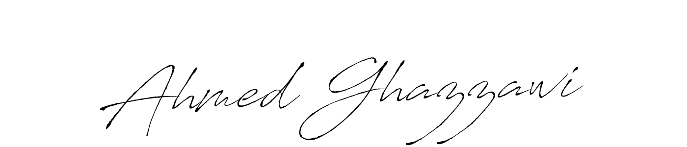 How to make Ahmed Ghazzawi signature? Antro_Vectra is a professional autograph style. Create handwritten signature for Ahmed Ghazzawi name. Ahmed Ghazzawi signature style 6 images and pictures png