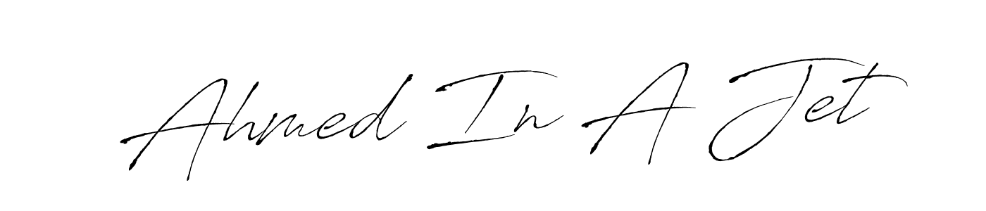 Make a beautiful signature design for name Ahmed In A Jet. With this signature (Antro_Vectra) style, you can create a handwritten signature for free. Ahmed In A Jet signature style 6 images and pictures png