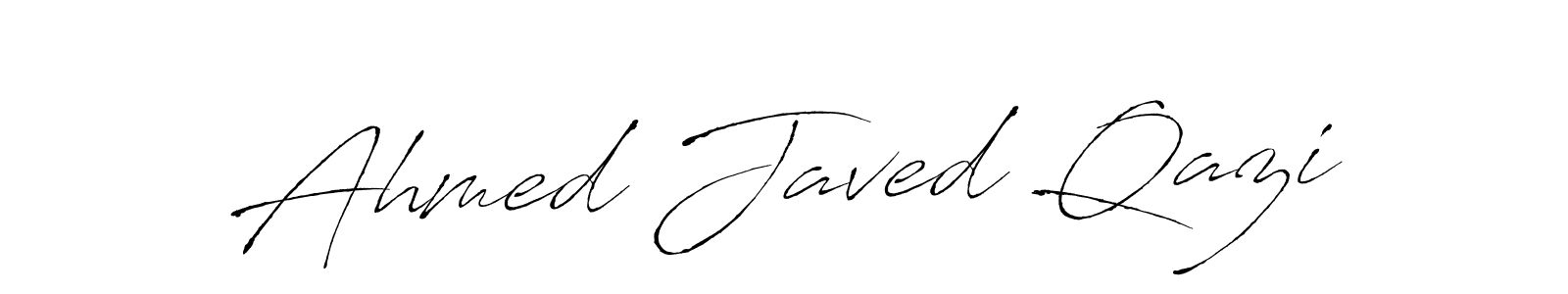 You should practise on your own different ways (Antro_Vectra) to write your name (Ahmed Javed Qazi) in signature. don't let someone else do it for you. Ahmed Javed Qazi signature style 6 images and pictures png