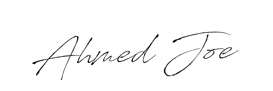 Ahmed Joe stylish signature style. Best Handwritten Sign (Antro_Vectra) for my name. Handwritten Signature Collection Ideas for my name Ahmed Joe. Ahmed Joe signature style 6 images and pictures png