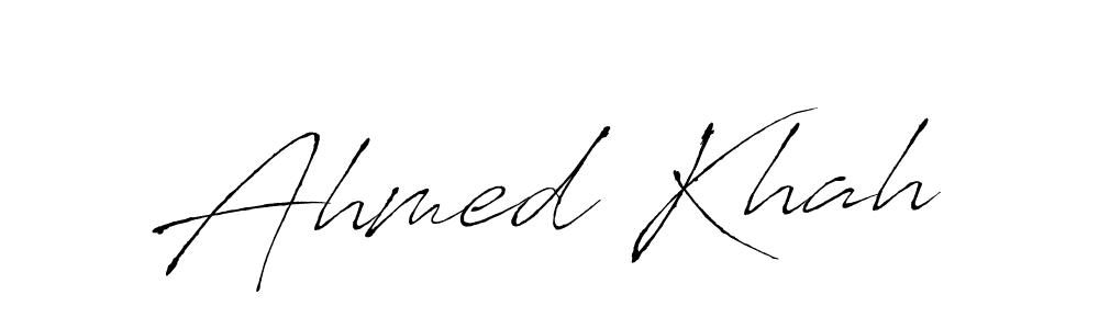 This is the best signature style for the Ahmed Khah name. Also you like these signature font (Antro_Vectra). Mix name signature. Ahmed Khah signature style 6 images and pictures png