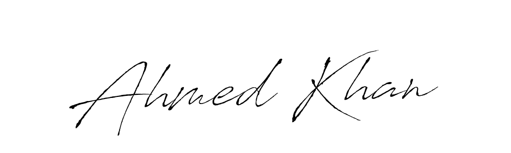 Make a beautiful signature design for name Ahmed Khan. Use this online signature maker to create a handwritten signature for free. Ahmed Khan signature style 6 images and pictures png