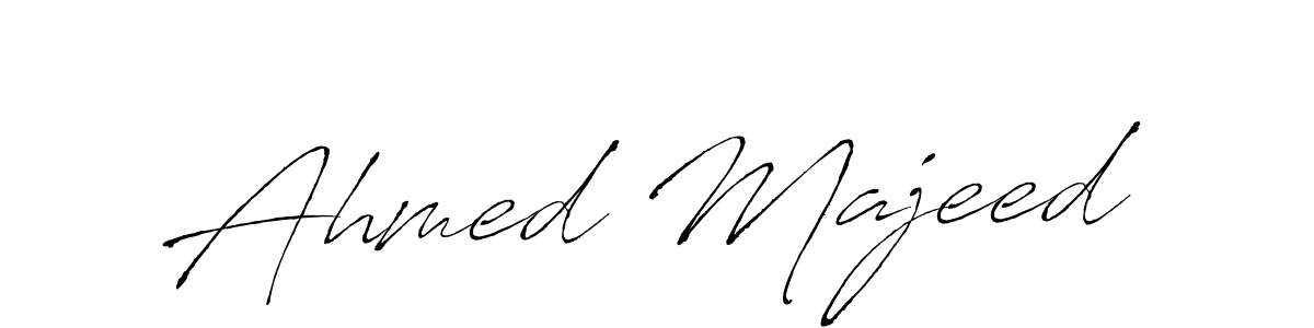 Make a beautiful signature design for name Ahmed Majeed. With this signature (Antro_Vectra) style, you can create a handwritten signature for free. Ahmed Majeed signature style 6 images and pictures png