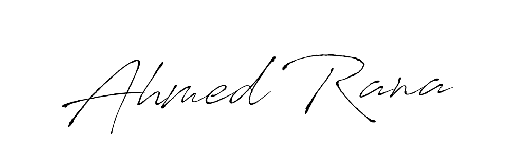 Also we have Ahmed Rana name is the best signature style. Create professional handwritten signature collection using Antro_Vectra autograph style. Ahmed Rana signature style 6 images and pictures png