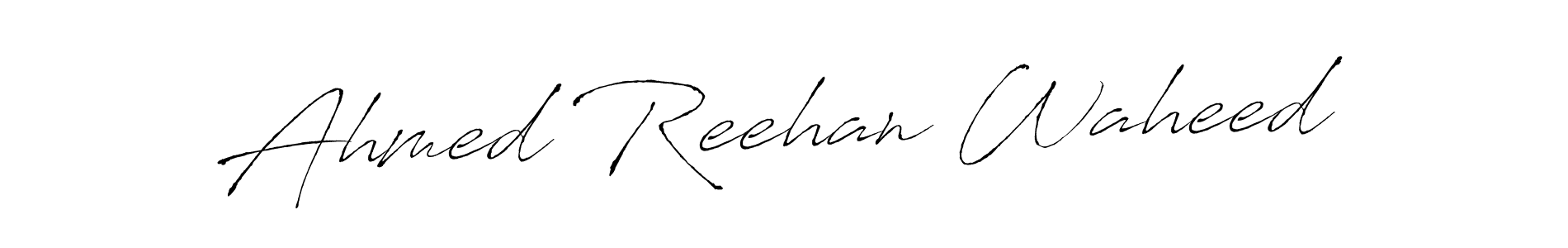 if you are searching for the best signature style for your name Ahmed Reehan Waheed. so please give up your signature search. here we have designed multiple signature styles  using Antro_Vectra. Ahmed Reehan Waheed signature style 6 images and pictures png