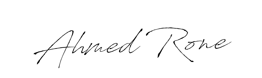 Make a beautiful signature design for name Ahmed Rone. Use this online signature maker to create a handwritten signature for free. Ahmed Rone signature style 6 images and pictures png