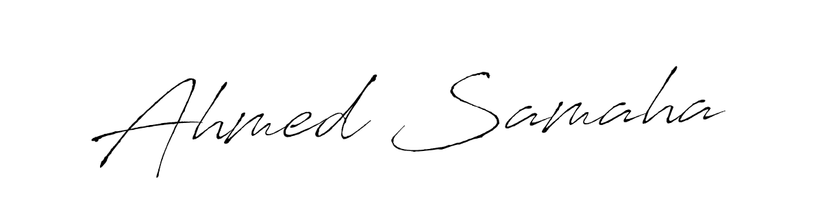 Use a signature maker to create a handwritten signature online. With this signature software, you can design (Antro_Vectra) your own signature for name Ahmed Samaha. Ahmed Samaha signature style 6 images and pictures png