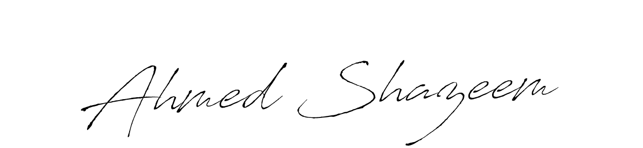 The best way (Antro_Vectra) to make a short signature is to pick only two or three words in your name. The name Ahmed Shazeem include a total of six letters. For converting this name. Ahmed Shazeem signature style 6 images and pictures png